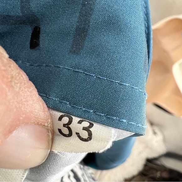 Matrix Men's Blue Red Striped Drawstring Pocketed Colorblocked Swim Trunks - Picture 7 of 10